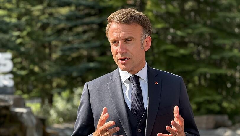 Hofft auf einen Waffenstillstand zwischen dem Iran und Israel: Frankreichs Präsident Emmanuel Macron.