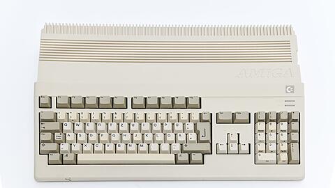 Der kleinere Amiga 500 brachte 1987 den kommerziellen Durchbruch.