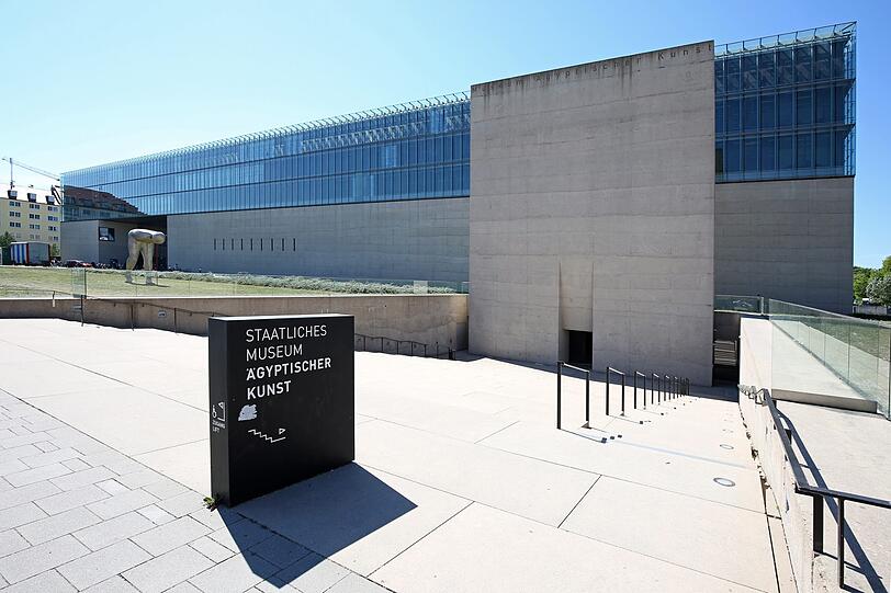 Beeindruckend: Der Bau des Ägyptischen Museums an der Gabelsbergerstraße.