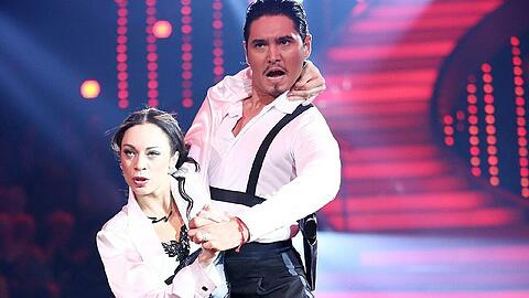 Lilly Becker und  Erich Klann müssen das Tanzparkett verlassen