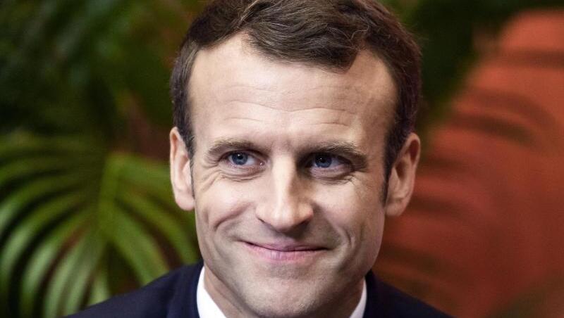 Emmanuel Macron besucht Berlin. Emmanuel Macron besucht Berlin.