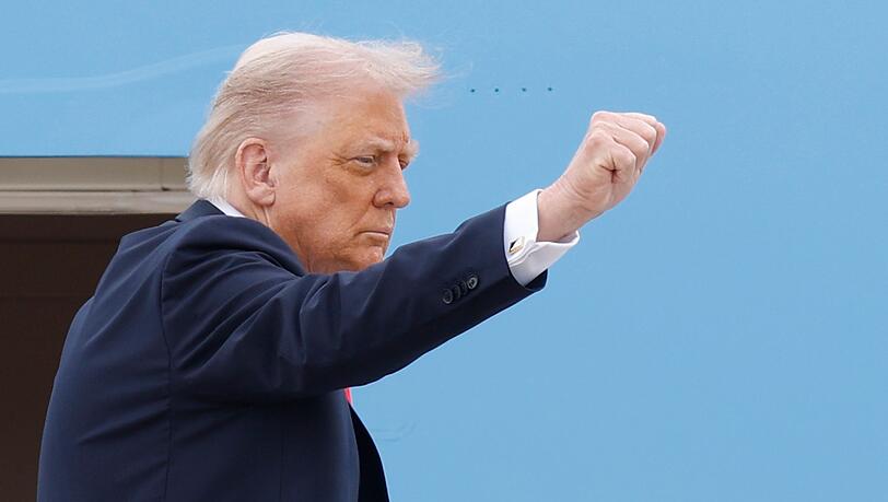 Trump freut sich über das Ende einer Talkshow.