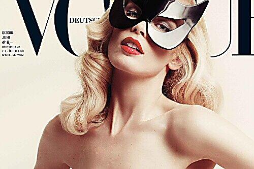 Claudia Schiffer auf dem Vogue-Cover