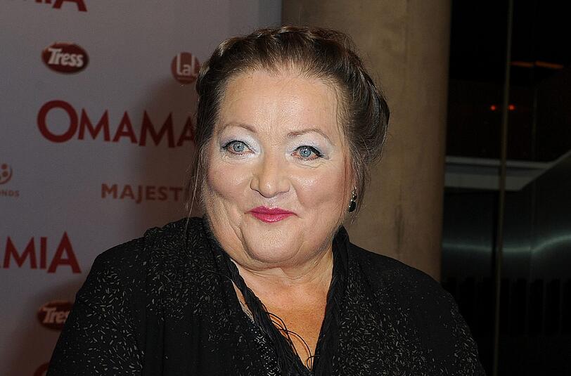 Die Schauspielerin Marianne Sägebrecht.
