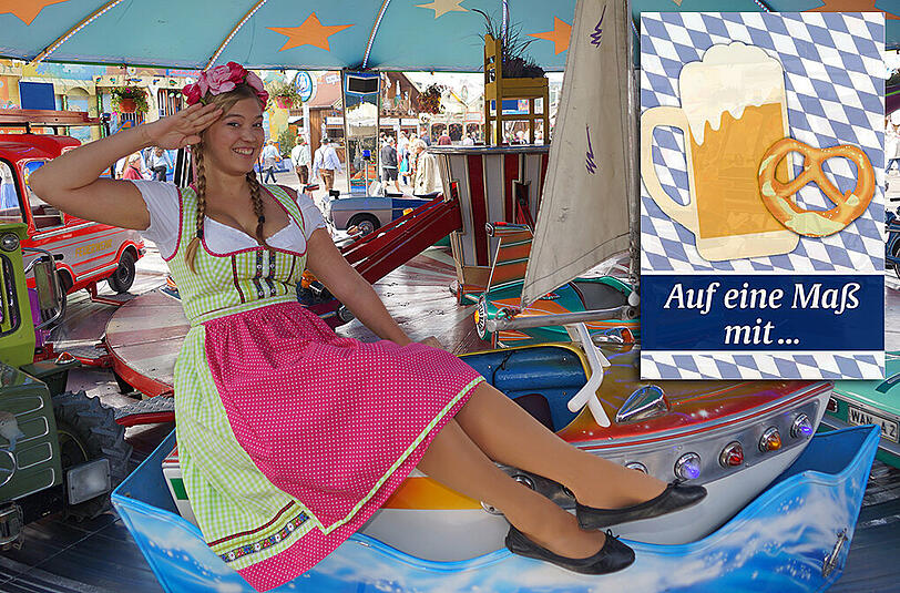 Bei ihr geht es auch ohne Alkohol rund: Fee.	 Foto: Daniel von Loeper