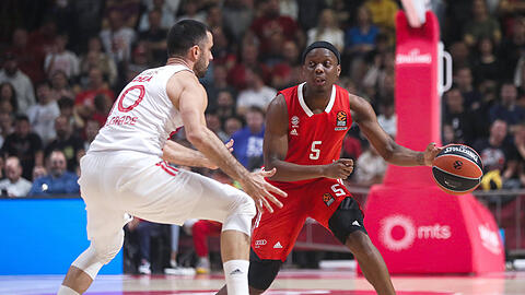 Die Basketballer des FC Bayern bleiben auch in Belgrad sieglos.