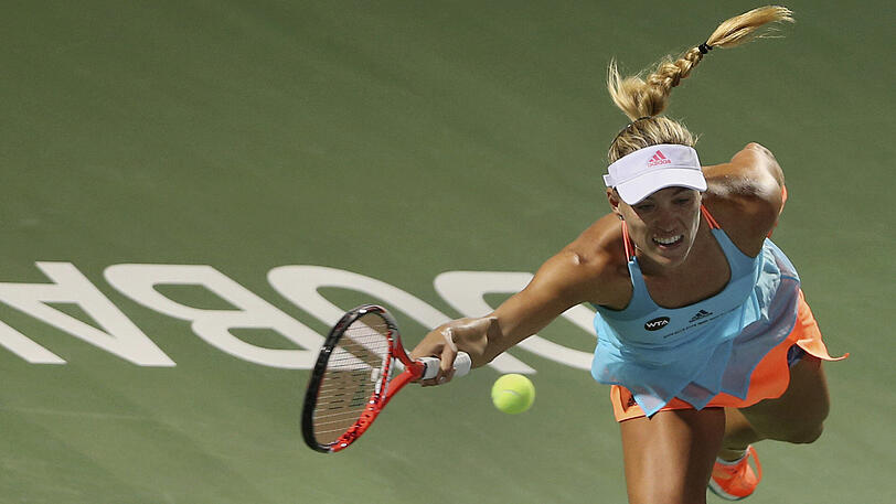 Im Viertelfinale: Angelique Kerber.