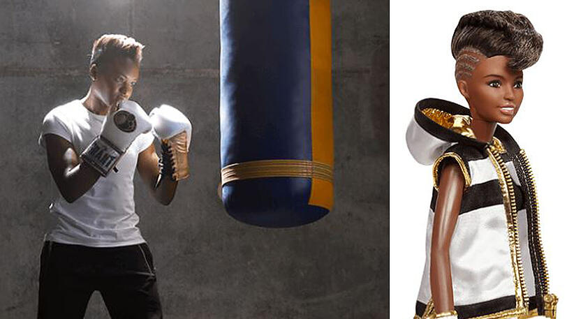 Die Profiboxerin Nicola Adams Obe.