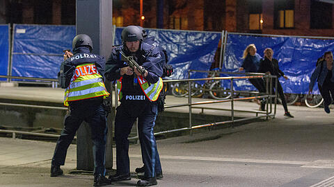 Ein Foto der letzten Polizeiübung am Münchner Hauptbahnhof. (Archivbild)