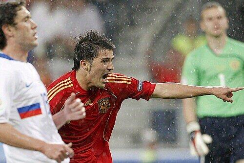 Torjäger David Villa