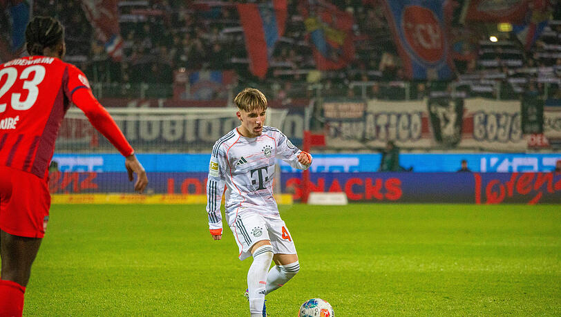 Senkrechtstarter beim FC Bayern: Lennart Karl.