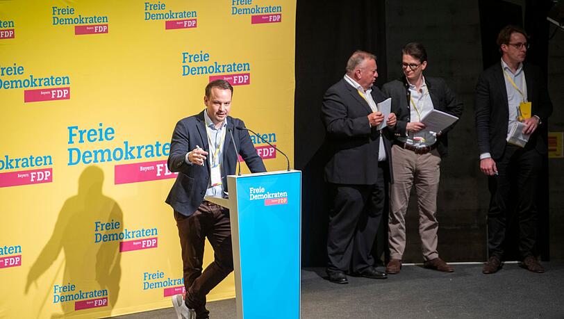 Der neue FDP-Landesvorsitzende Matthias Fischbach.