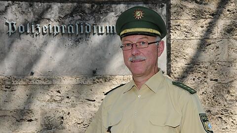 Seit 1974 Polizist: Werner Feiler.