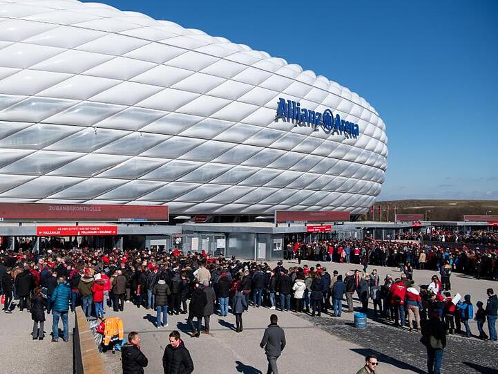 Die Allianz Arena in München soll ein Spielort der Fußball-EM 2021 sein.