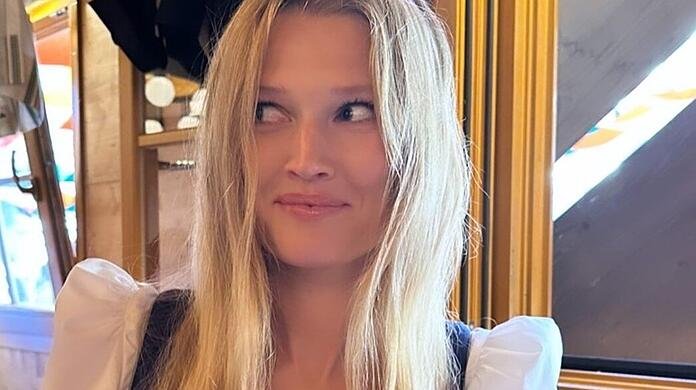 Toni Garrn hat klammheimlich das Oktoberfest in München besucht.