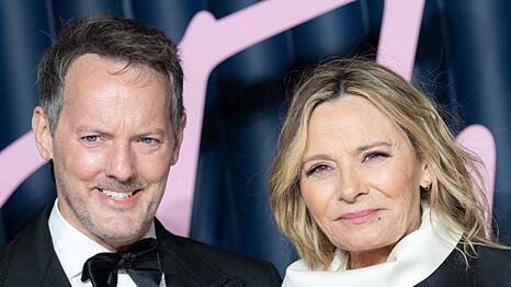 Sind jetzt Mann und Frau: Russell Thomas und Kim Catrall.