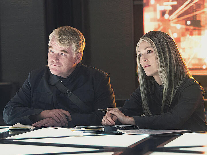 Der verstorbene Philip Seymour Hoffman nebst Julianne Moore