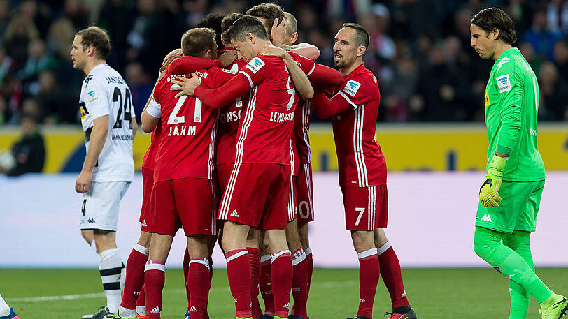 Die Bayern gewinnen dank einem Treffer von Müller mit 1:0!