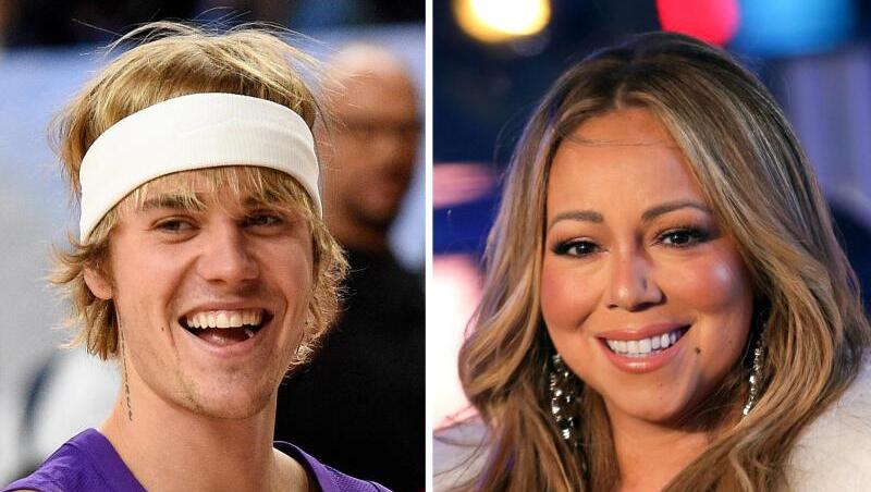 Justin Bieber und Mariah Carey Justin Bieber und Mariah Carey