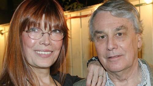 Begleitete ihn bis zum Schluss: Katja Ebstein mit Klaus Überall. Foto: dpa Begleitete ihn bis zum Schluss: Katja Ebstein mit Klaus Überall. Foto: dpa