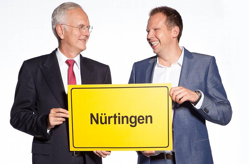 Zwei große Klappen aus derselben Stadt: Comedy-Talker Harald Schmidt (l.) und Sky-Kommentator Wolff-Christoph Fuss.