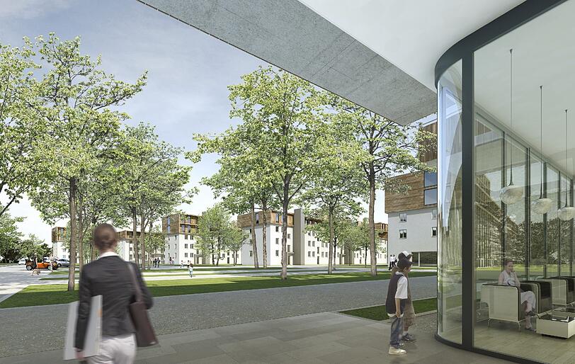 In Sendling setzt die Gewofag auf alte Gebäude zwei neue Stockwerke drauf: So entstehen 50 neue Wohnungen.