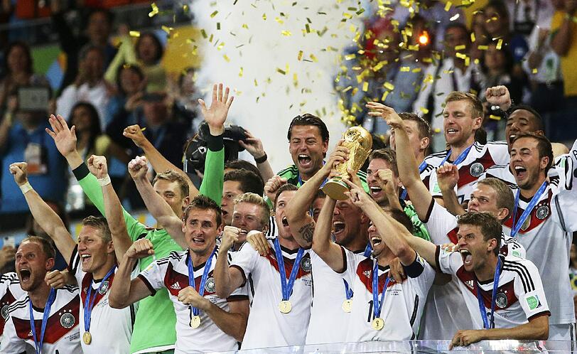 Die Feier-Bilder der WM-Helden.