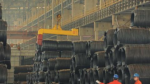 Lagerhalle des Unternehmens Dongbei Special Steel: Der Handelsstreit mit den USA belastet die chinesische Wirtschaft.