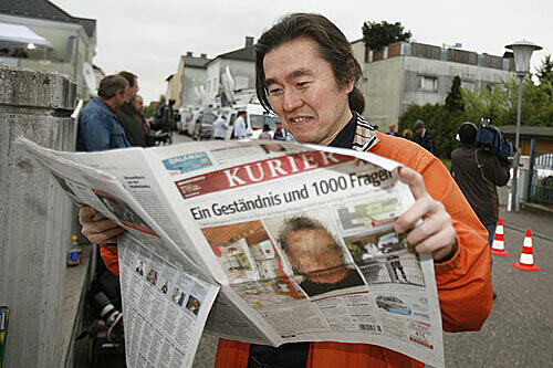 Österreich im Blickpunkt der Welt - japanischer Journalist in Amstetten