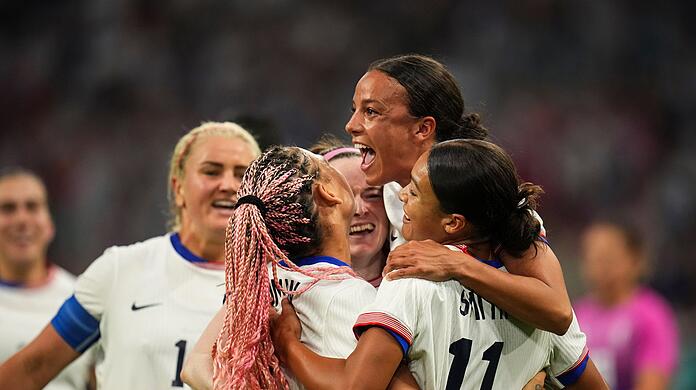 Führung gegen DFB-Auswahl: US-Team jubelt