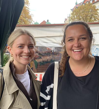 Franzi Koch (31) und Jaqueline Veitlbauer (31).