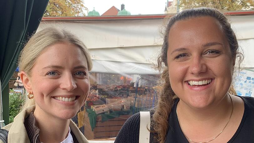 Franzi Koch (31) und Jaqueline Veitlbauer (31). Franzi Koch (31) und Jaqueline Veitlbauer (31).