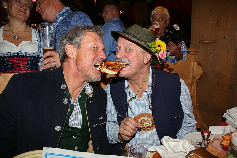 Hansi Kraus und Wolfgang Prinz