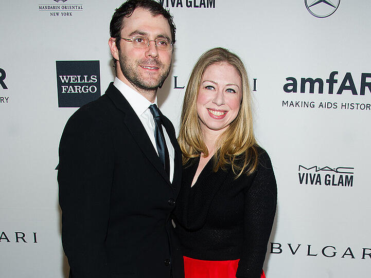 Marc Mezvinsky und Chelsea Clinton bei der amfAR Gala im Februar in New York