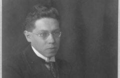 Der Münchner Schriftsteller Lion Feuchtwanger auf einem Bild von 1909.