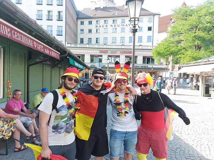 Die Gruppe aus Halle hätte gern "etwas mehr Stimmung".