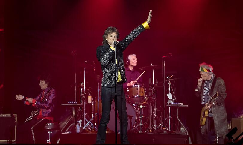 Rockten München: die Rolling Stones.