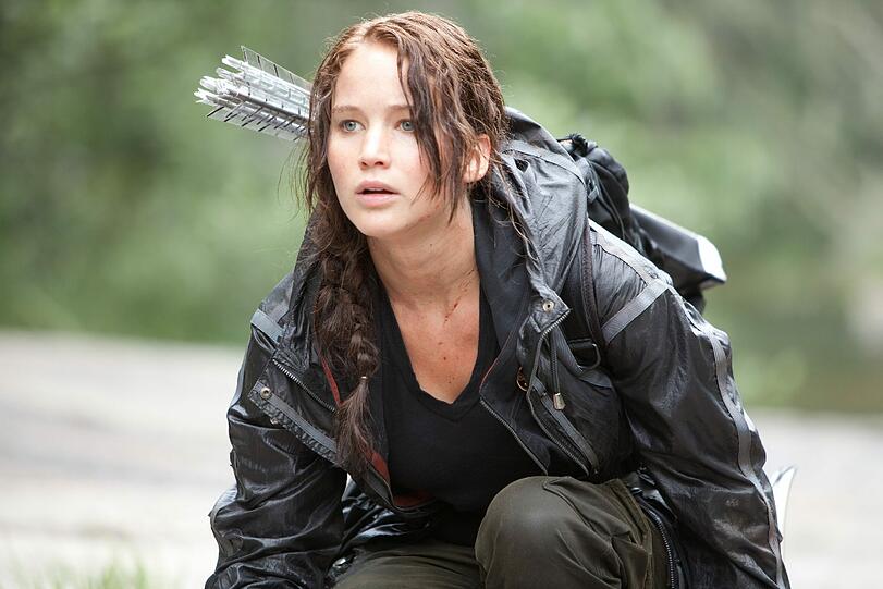 Jennifer Lawrence als Katniss Everdeen in "Die Tribute von Panem".