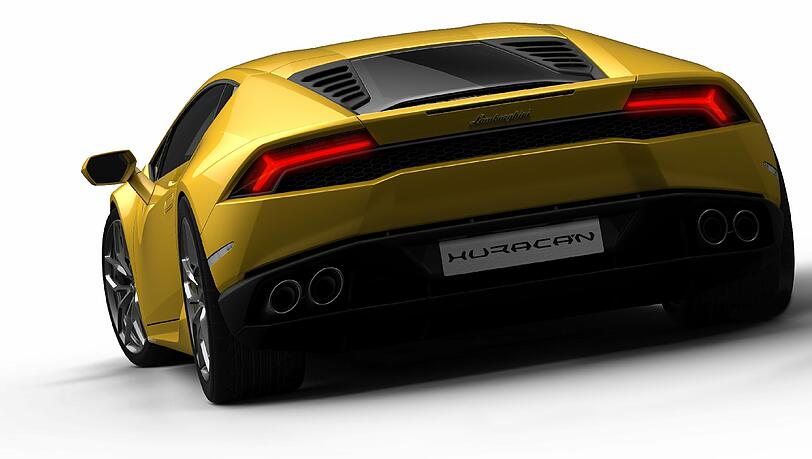 Fast wie ein expressionistisches Kunstwerk: Der neue Lamborghini Huracán LP 610-4. mit 610 PS Fast wie ein expressionistisches Kunstwerk: Der neue Lamborghini Huracán LP 610-4. mit 610 PS