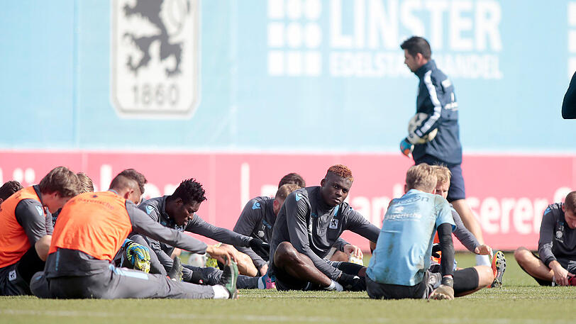 Vollste Konzentration im Training.