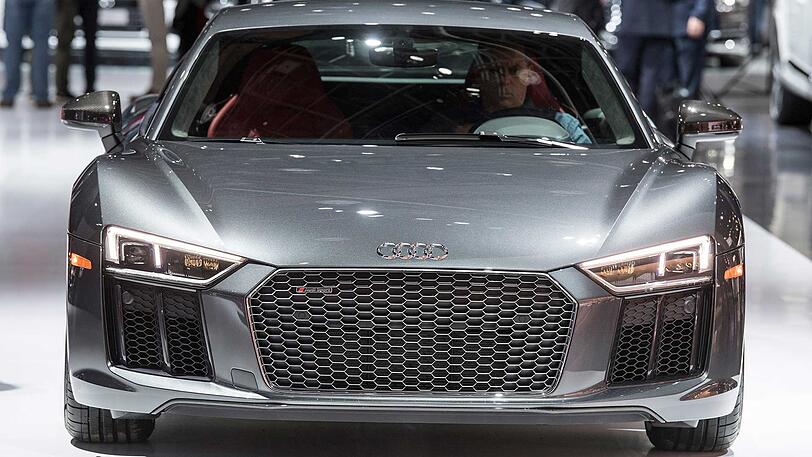 Auch Audi ist in Detroit vertreten.