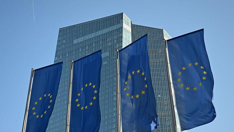 Die EZB verfolgt die Inflation im Euroraum genau. (Archivbild)