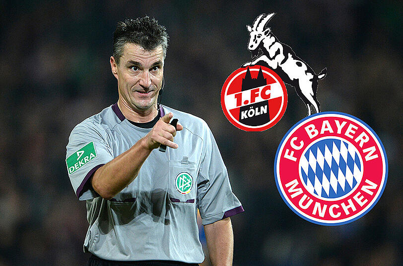 Schiedsrichter Knut Kircher leitet am Freitag die Partie des FC Bayern gegen Köln.