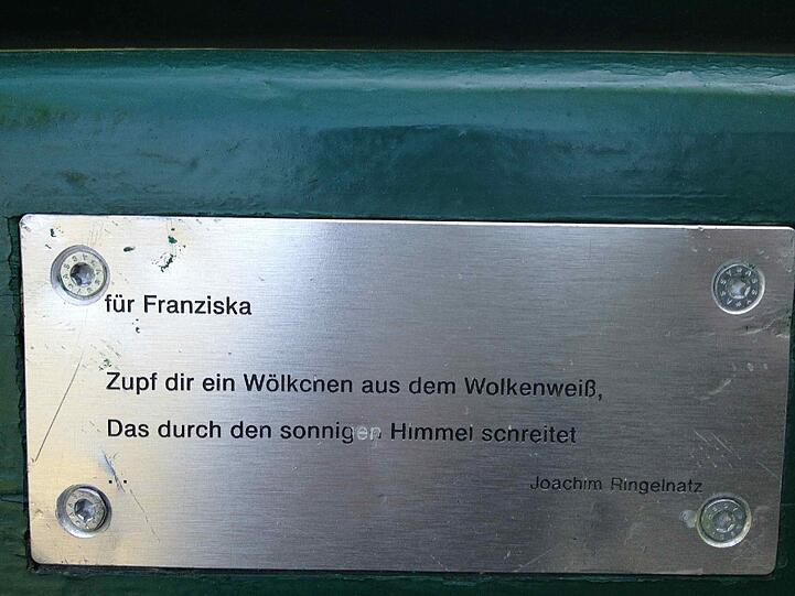 Den Dichter Joachim Ringelnatz, der zeitweise auch in München lebte, würd's freuen ...
