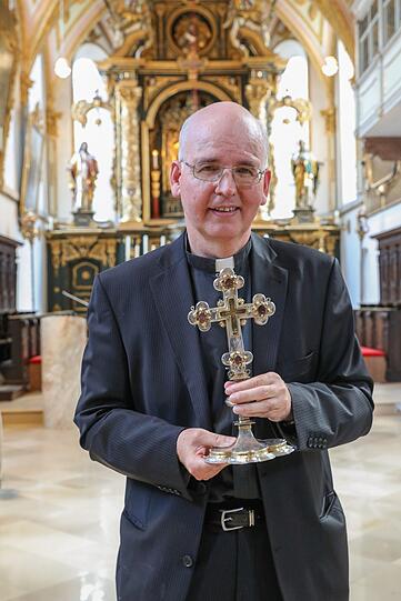 Harald Wechselberger freut sich über die Sanierung.