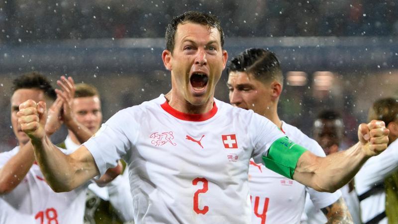 Der Schweizer Fußballer Stephan Lichtsteiner . Foto: Laurent Gillieron/KEYSTONE/Archivbild