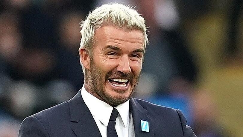 David Beckham bei einem Unicef-Auftritt im September David Beckham bei einem Unicef-Auftritt im September