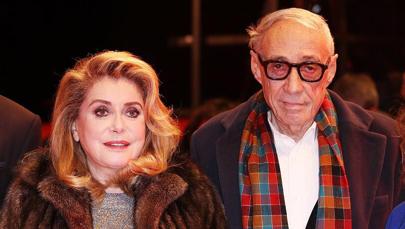 Berlinale-Premiere 2019 von "Abschied von der Nacht": Catherine Deneuve mit Regisseur André Techiné.