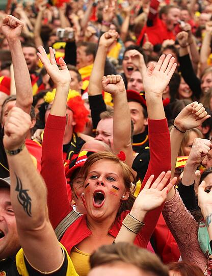 Die heißesten Fans der WM: Die irrsten Bilder