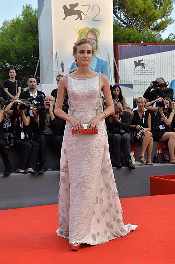Diane Kruger in einer Traumrobe von Prada